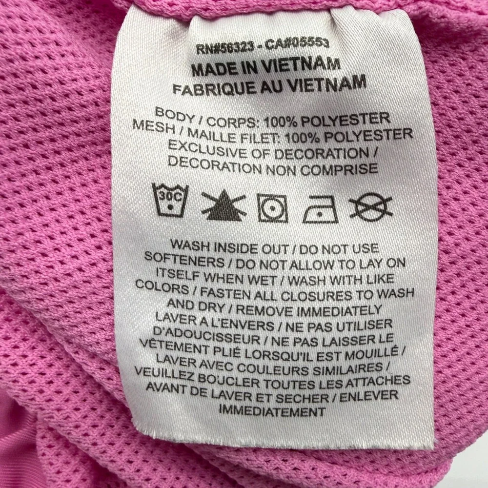 Nike Swim Trunks Men XL Pink Volley Shorts FN3307-675 Mesh Lined Athletic